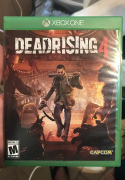 Dead rising 4 Xbox one barely used