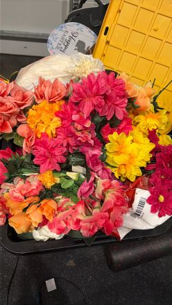 Faux flowers fake flowers Flores artificiales