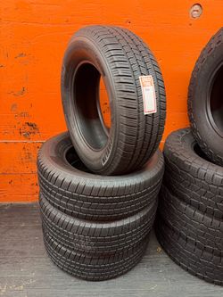 265/65R18 Michelin Defender LTX High Tread Full Set of 4 Used Tires