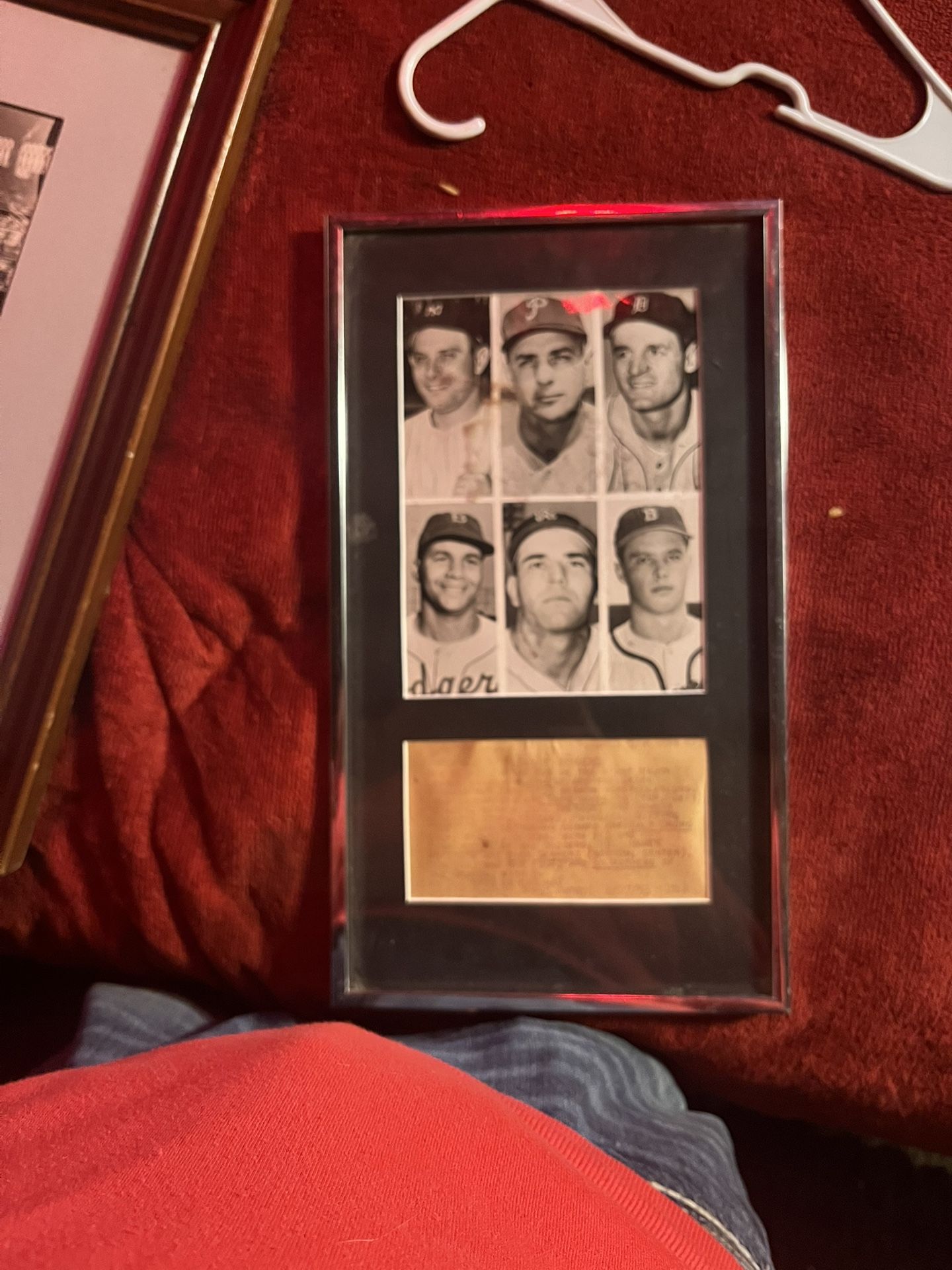 Vintage Baseball Photo , 1953