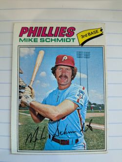 1997 Topps Mike Schmidt number 140 Philadelphia Phillies baseball card.