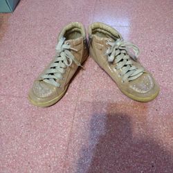 Justice Sz. 6 Women Sequin/zipper High Top