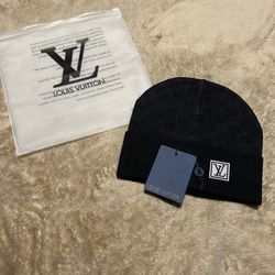 Louis Vuitton Black Beanie