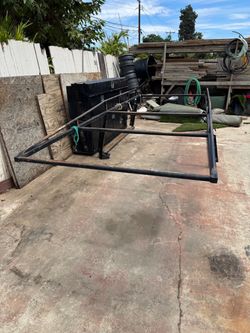 Chevy Sil rack w utility boxes