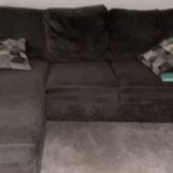 Couch With Sectional Plus Tv Stand 