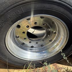 Super Singles Tires with Aluminum Wheels