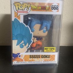 SSGSS GOKU Blue Dragon Ball Super Funko Pop