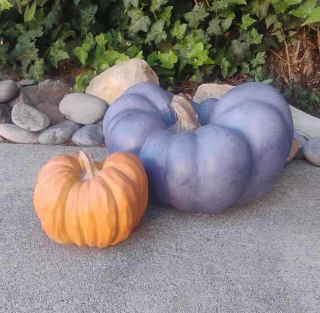 Halloween Pumpkins Not Real Fun Decor
