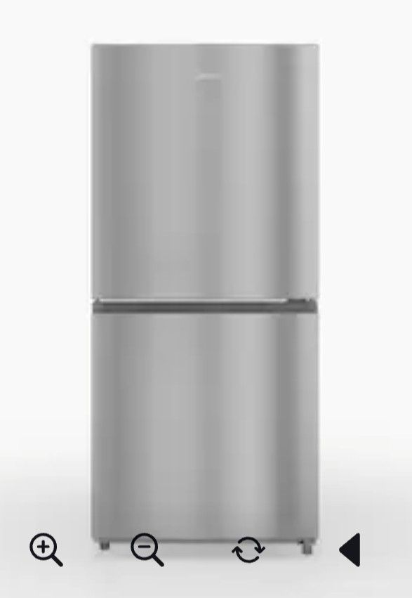Midea 50/50 Flex 3 Way Convertible Upright Freezer/Refrigerator 20-cu ft Garage Ready Frost-free Upright Freezer ( Stainless Steel ) ENERGY STAR Certi