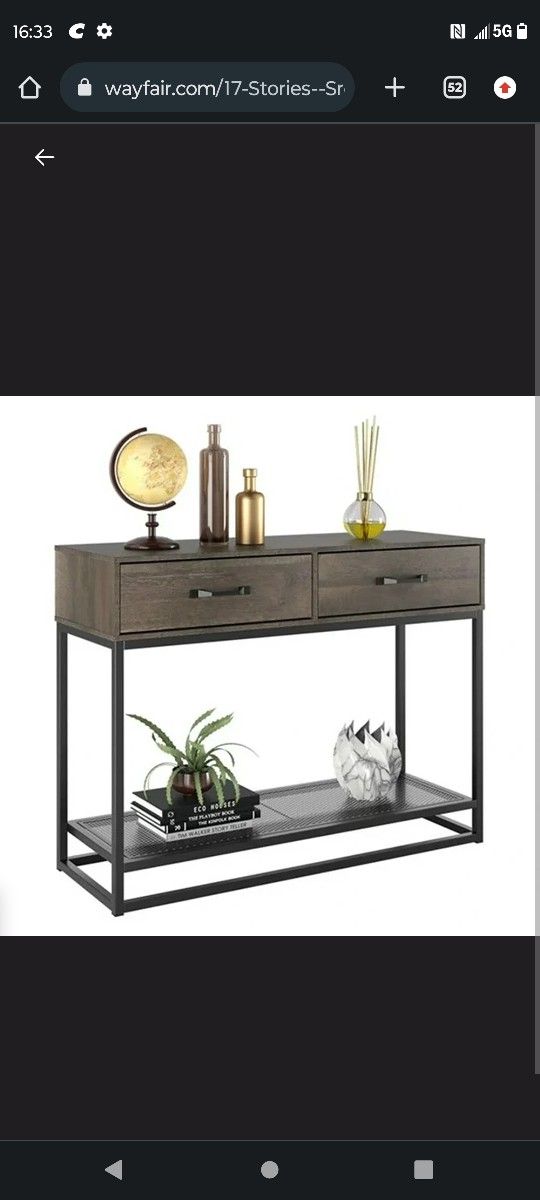 Console Table New In Box