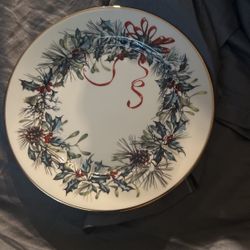 Pair of Vintage Lenox Winter