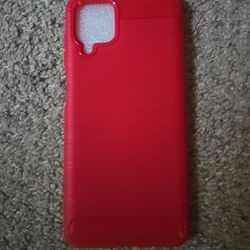 Case for Samsung Galaxy A12 red