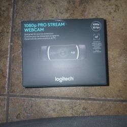 unopened 1080p Pro Stream Webcam $25