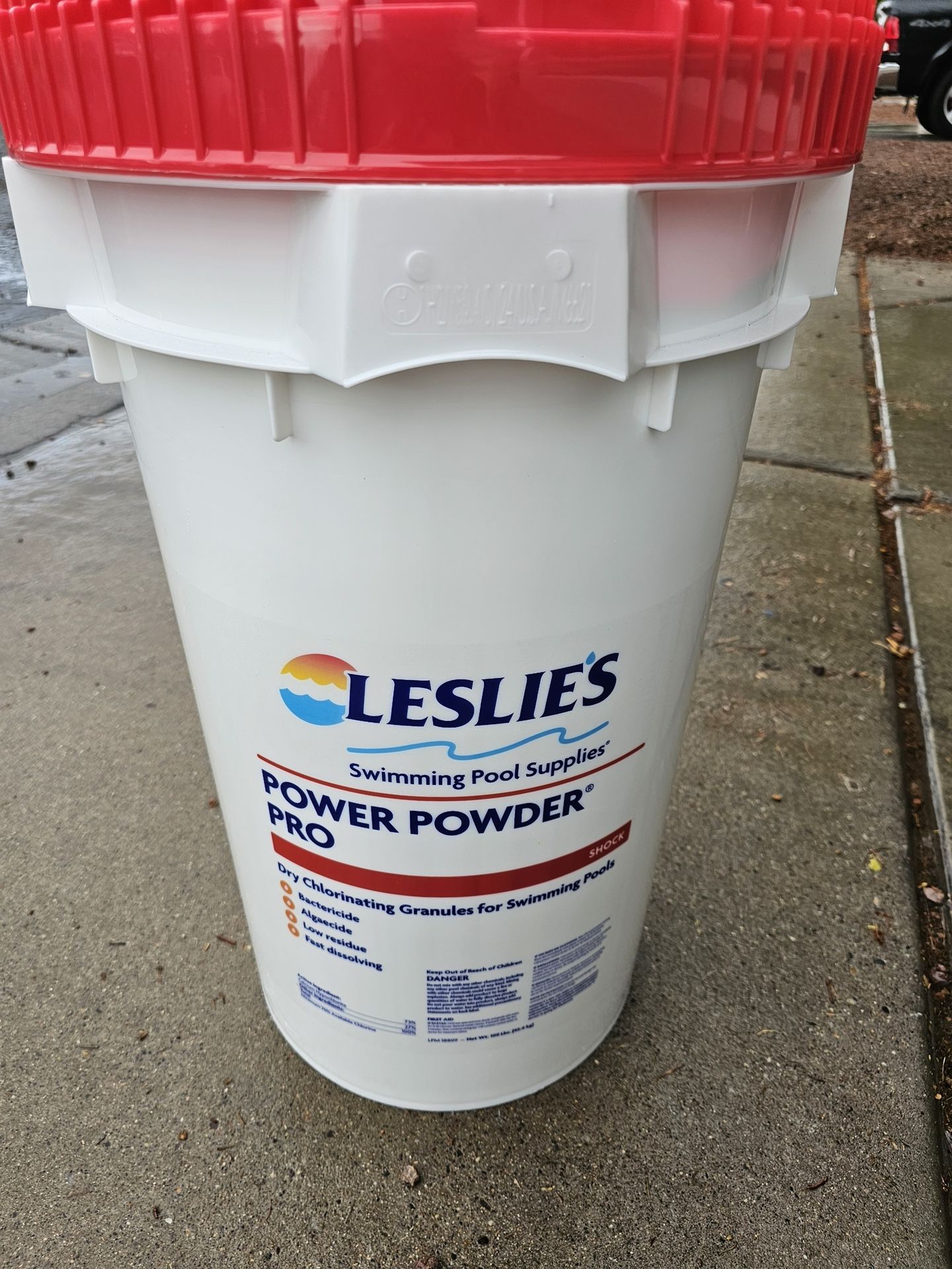 100lb Bucket Pool Shock