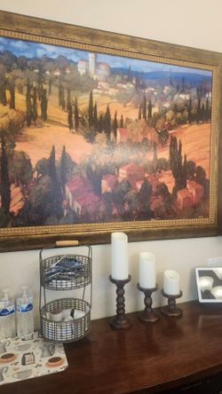 Beautiful large Tuscan picture