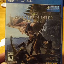 PS4 Game - Monster Hunter World - 2018