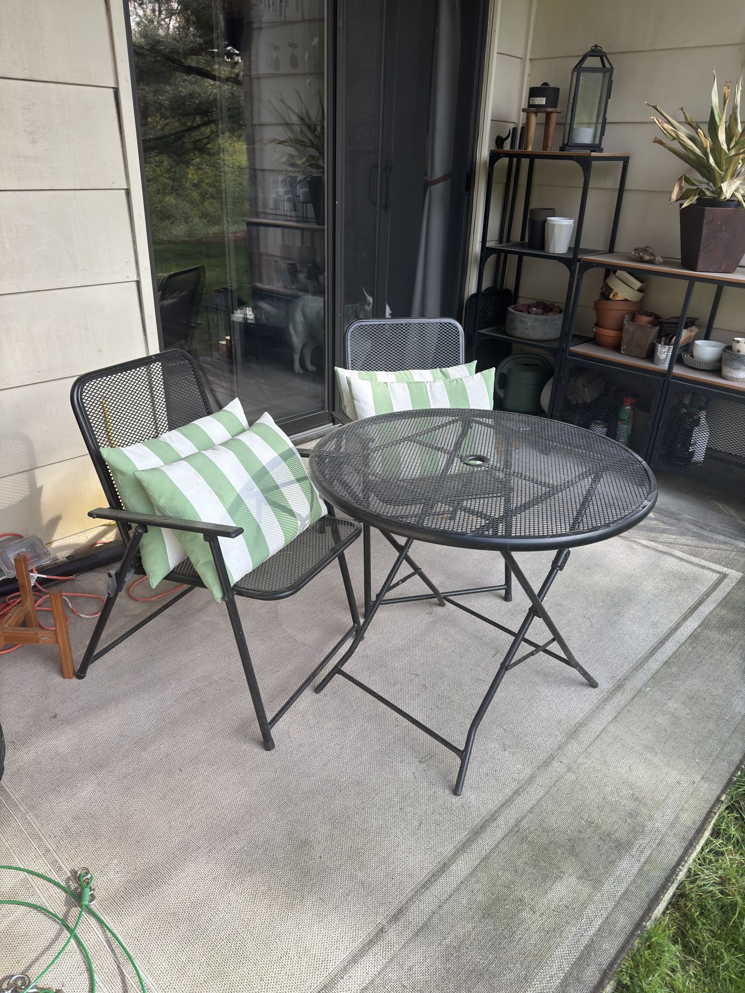 Target Metal Bistro Table & 4 Chairs