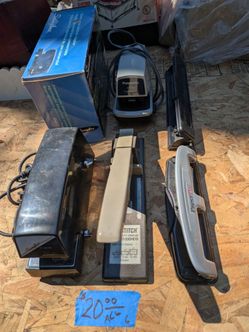 Vintage staplers