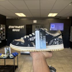 Nike Sb Dunk Low Travis Scott Size 9.5 Available In Store!