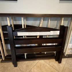 Twin Wood Bed (2 Available)