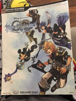 Kingdom Hearts Birth by Sleep Game Play Strategy Book $10