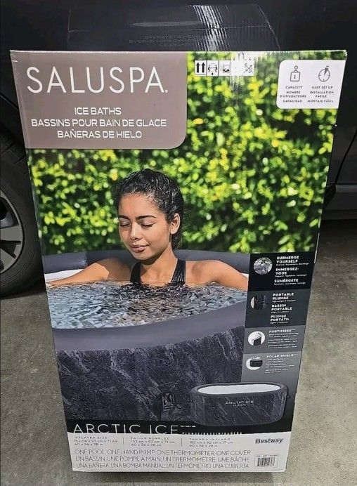 NEW ARTIC ICE COLD PLUNGE BATH NEW