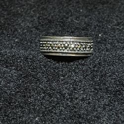 Marcasite Ring Sterling Silver 