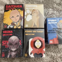 Youtooz Figures South Park Stranger Things One Punch Man