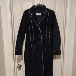 Wilson's Leather Trench Coat And Pant Set