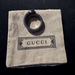 Gucci Garden Silver Snake Ring