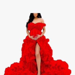 Maternity Photoshoot Dress