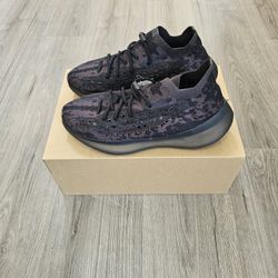 Yeezy Boost 380 Onyx Non Reflective Shoes Mens Size 11