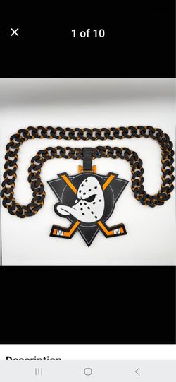 Mighty duck made to order oversize necklace