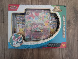 Pokemon 30th celebration Sylveon ex box