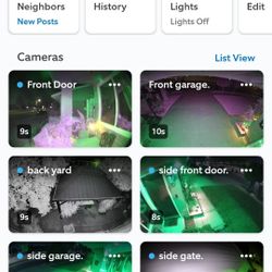 Ring Cameras Alarm System Installation. 