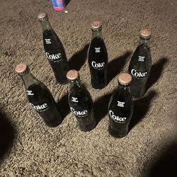 Long Vintage Coca-Cola Bottles