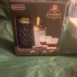 12 Piece Crown Royal Shaker 