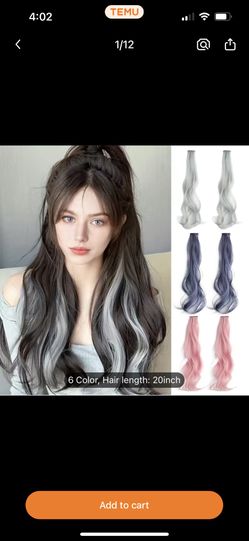 Long Curly Hair Pieces Synthetic Clip In Hair Extensions Elegant Natural Looking For Daily Use