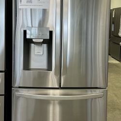 LG 28 cu. ft. French Door Refrigerator w/ Ice&Water Standard Depth - Free One Year Warranty 
