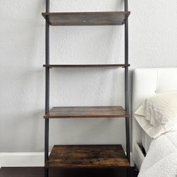 4 Tier Ladder Bookshelf
