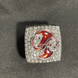 Strange Music Snake And Bat Ring 