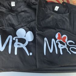Mr. & Mrs Disney Tshirt