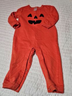 Baby Halloween Pumpkin Romper Costume