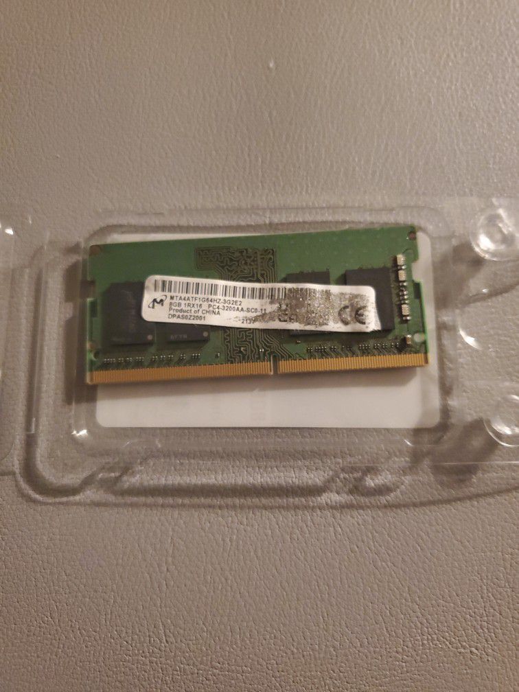 8GB DDR4 SODIMM RAM