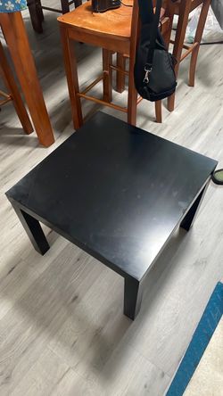 Small Black IKEA table - (Lack)