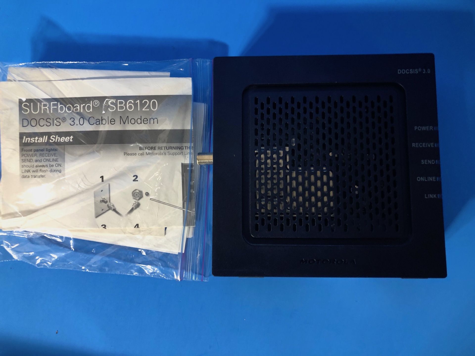 Motorola SurfBoard Cable Modem SB6120
