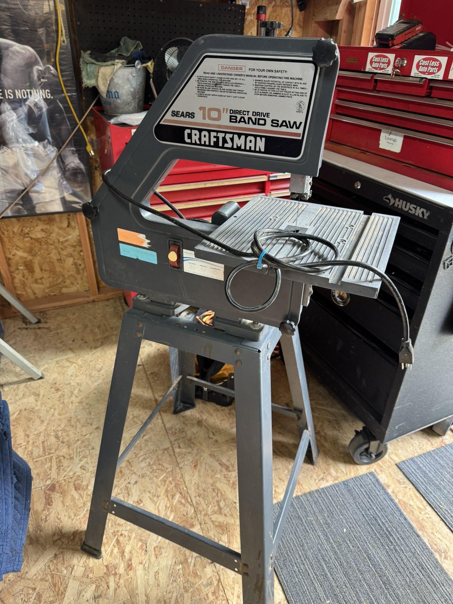 Craftsman 10” Band Saw