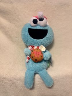 Sesame Street Cookie Monster Holiday Plush – New with Tags