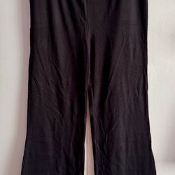 Black Yoga Pants, 2X