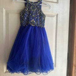 Royal Blue Dress
